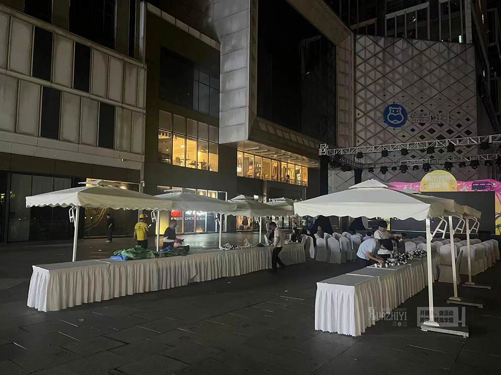 戶外臨時活動新寵鄭州單邊傘租賃,遮陽擋雨兩相宜