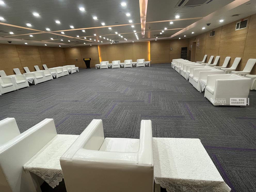 鄭州沙發出租助力會展中心東盟糧農合作大會現場