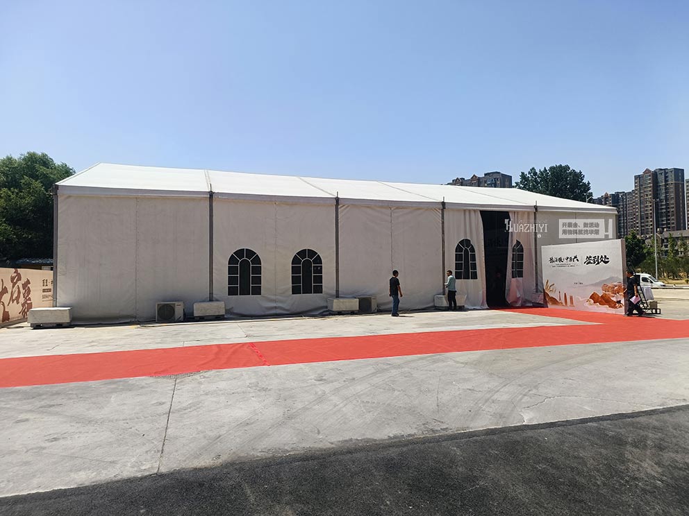 美食節篷房租賃布置搭建是什么流程