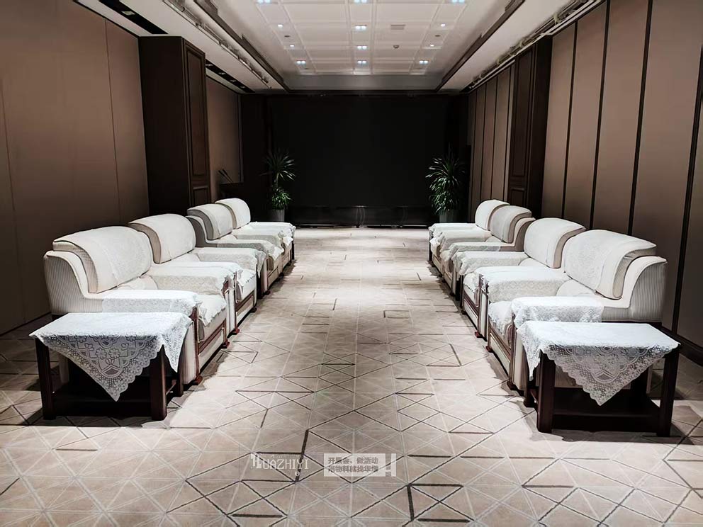 農(nóng)商銀行簽約儀式，洛陽桌椅沙發(fā)出租助力場地布置